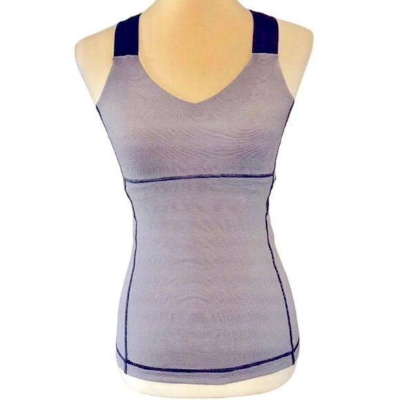 LULULEMON PUSH YOUR LIMITS TANK w/ADJUSTABLE BRA - Picture 2 of 11